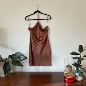 BRAND NEW - Dynamite Dress Bronze